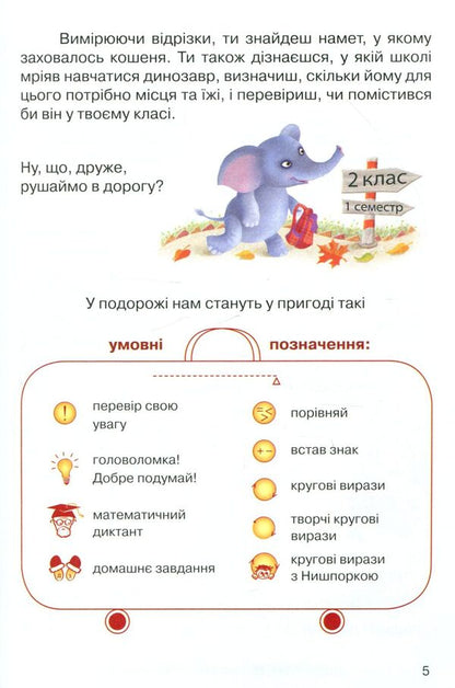Mathematics. Grade 2. Part 1 / Математика. 2 клас. Частина 1 Olga Gis, Irina Filiak / Ольга Гіс, Ірина Філяак 9786170927224-5