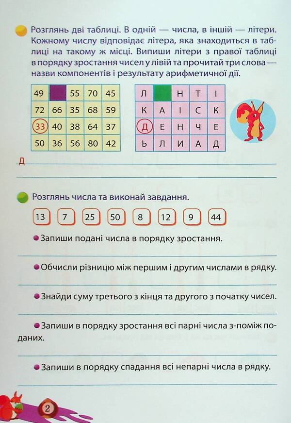 Mathematics For Schoolchildren 3Rd Grade - Математика для школярикв 3 клас Oksana Allina - Оксана Аллна 9786175242681-3