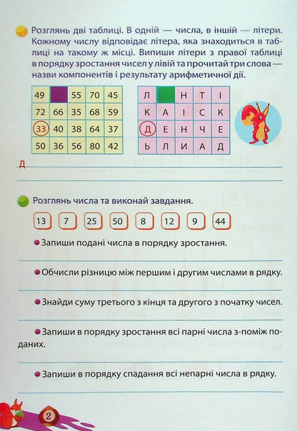 Mathematics For Schoolchildren 3Rd Grade - Математика для школярикв 3 клас Oksana Allina - Оксана Аллна 9786175242681-3