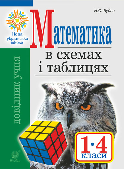 Mathematics in diagrams and tables. Directory of students of 1-4 grades / Математика в схемах і таблицях. Довідник учнів 1-4 класів Наталья Будная 978-966-10-5958-9-1