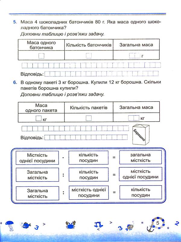 Mathematics simulator in 2 parts. Part 2. 3rd grade / Тренажер з математики у 2-х частинах. Частина 2. 3 клас Мирослава Козак, Ольга Корчевская 9789660738393-6