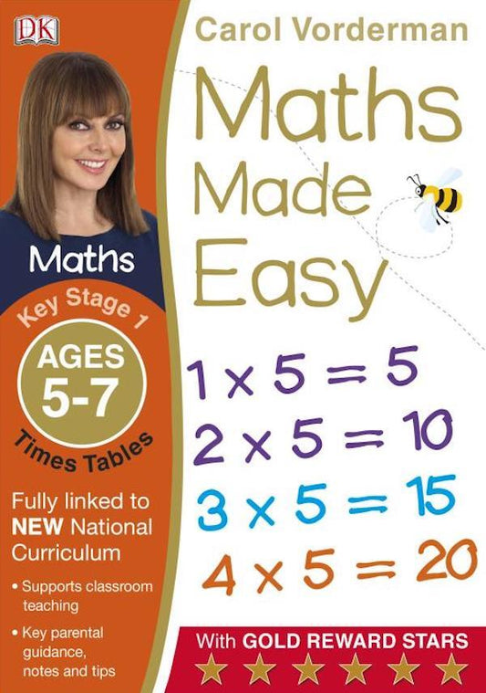 Maths Made Easy Times Tables Ages 5-7 Key Stage 1 / Maths Made Easy Times Tables Ages 5-7 Key Stage 1 Кэрол Вордерман 9781409344896-1