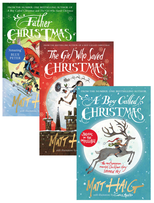 Matt Haig's Christmas Set (Set Of 3 Books) Matt Haig / Мэтт Хейг 9781782118268,9781786890726,9781782118602-1