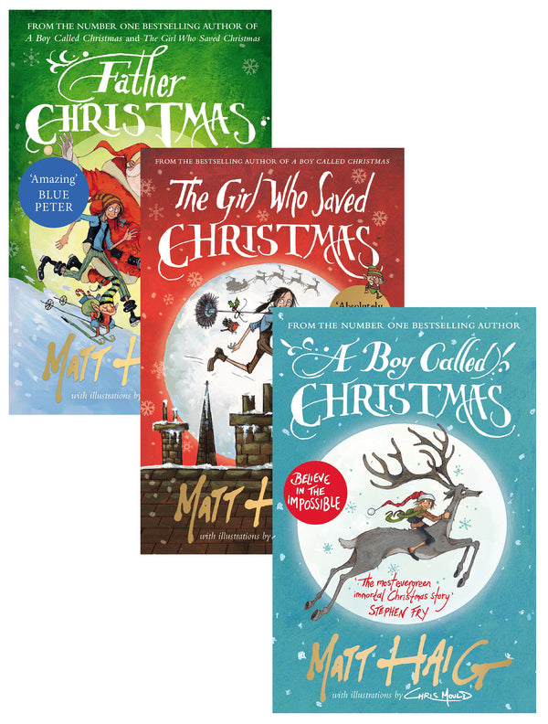 Matt Haig's Christmas Set (set of 3 books) / Matt Haig's Christmas Set (комплект із 3 книжок) Мэтт Хейг 9781782118268, 9781786890726, 9781782118602-1