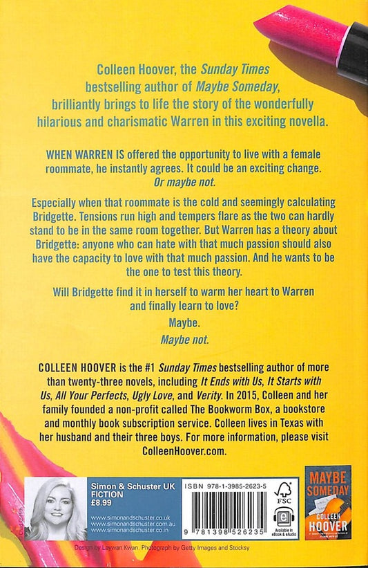 Maybe Not / Maybe Not Коллин Гувер 978-1-3985-2623-5-2