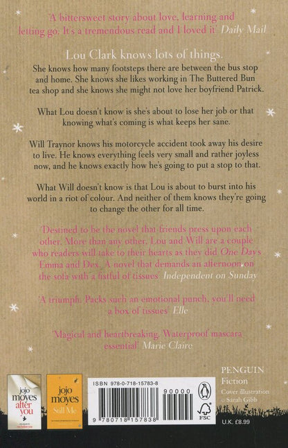 Me Before You Jojo Moyes / Джоджо Мойес 9780718157838-2