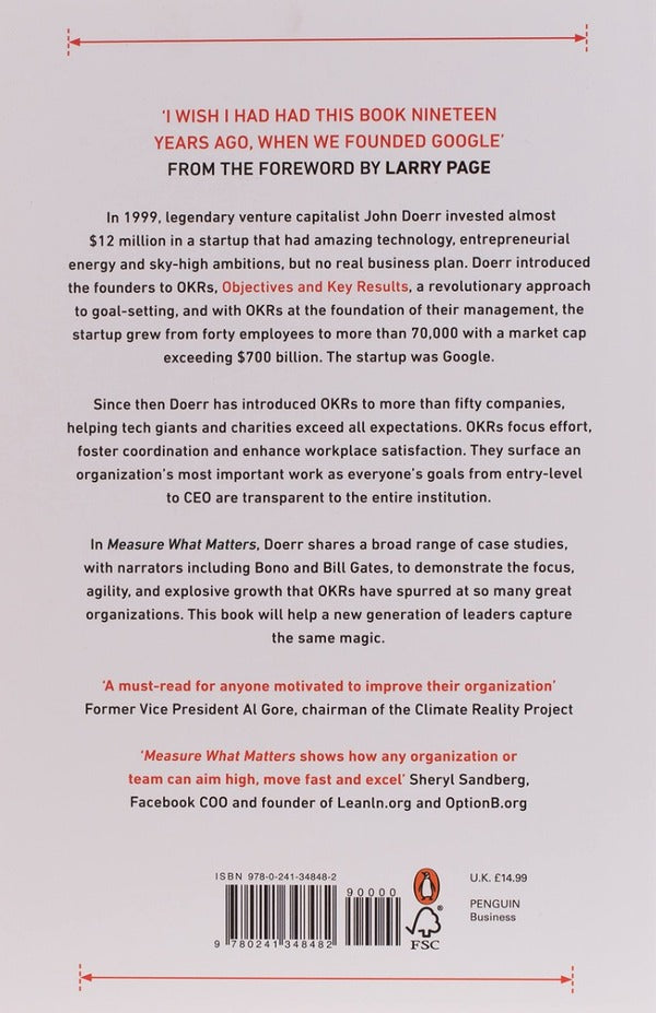 Measure What Matters. Okrs - The Simple Idea That Drives 10X Growth John Doerr / Джон Дорр 9780241348482-2