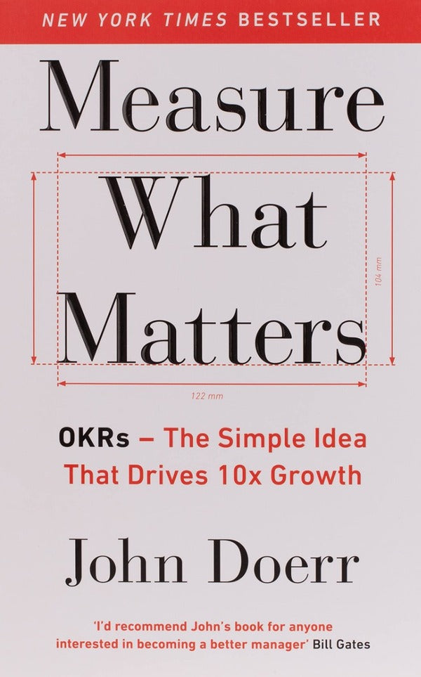 Measure What Matters. Okrs - The Simple Idea That Drives 10X Growth John Doerr / Джон Дорр 9780241348482-3