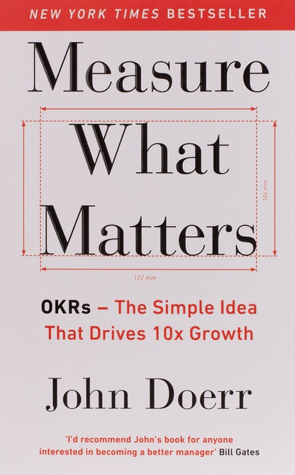 Measure What Matters. Okrs - The Simple Idea That Drives 10X Growth John Doerr / Джон Дорр 9780241348482-3
