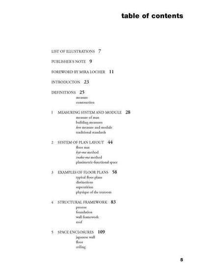 Measure and Construction of the Japanese House / Measure and Construction of the Japanese House Хайно Энгель 9784805316467-3
