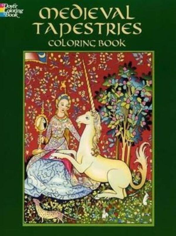 Medieval Tapestries Coloring Book Marty Noble, Stanley Appelbaum / Марти Нобл, Стэнли Аппельбаум 9780486436869-1