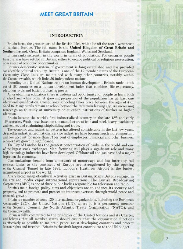 Meet Great Britain. Meet: Great Britain / Meet Great Britain. Знайомтесь: Велика Британія Елена Константинова 978-966-450-046-0-3