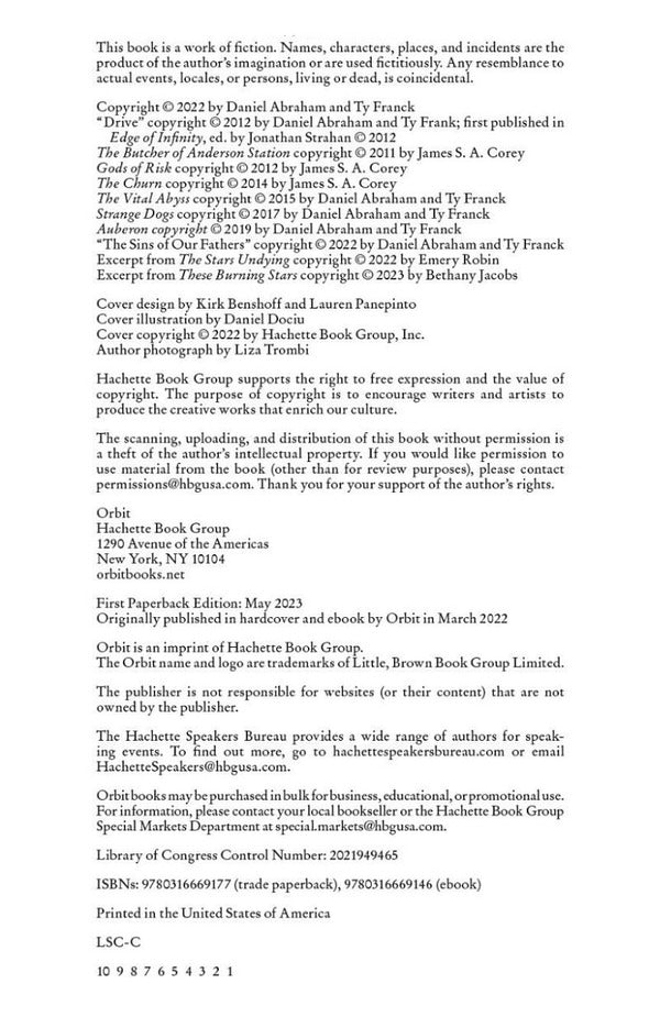 Memory's Legion. The Complete Expanse Story Collection James Corey / Джеймс Кори 9780356517773-4