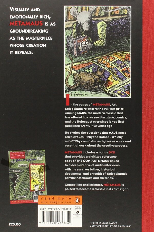 MetaMAUS / MetaMAUS Арт Шпигельман 9780670916832-3