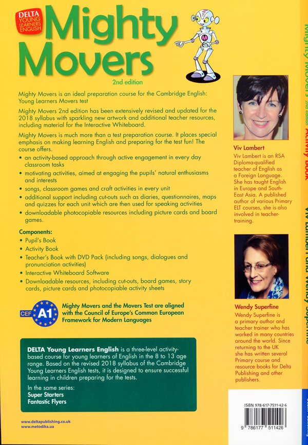 Mighty Movers! Activity Book / Mighty Movers! Activity Book Вив Ламберт, Венди Суперфайн 978-617-7511-42-6-2