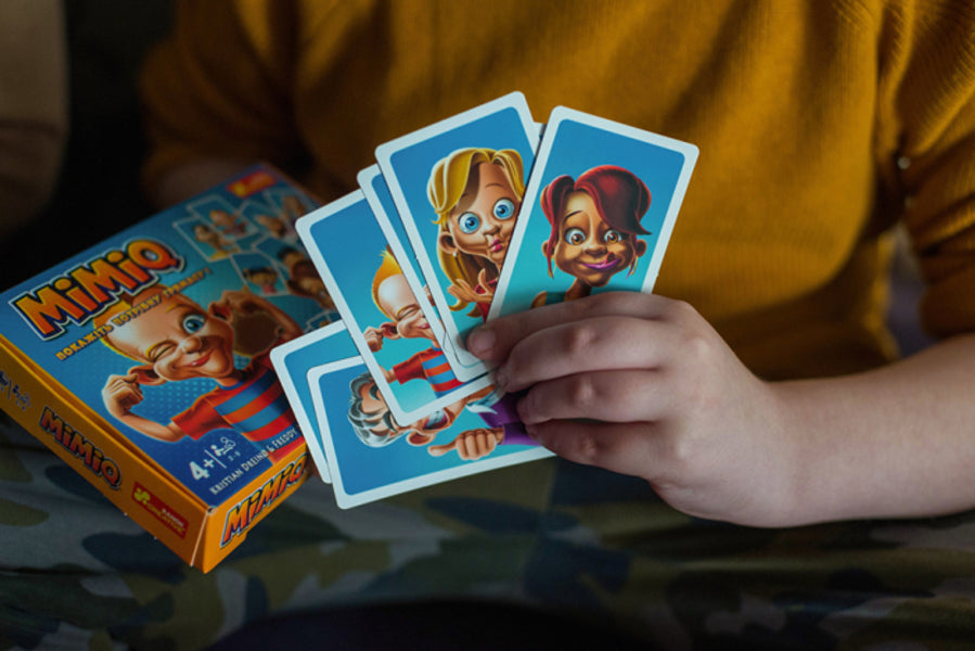 Mimiq. Show The Right Face! Board Card Game - Mimiq. Покажть потрбну гримасу! Настльна карткова гра Christian Draineau, Freddie Muller Andersen - Крстан Дрейно, Фредд Мюллер Андерсен 4823076142285-4
