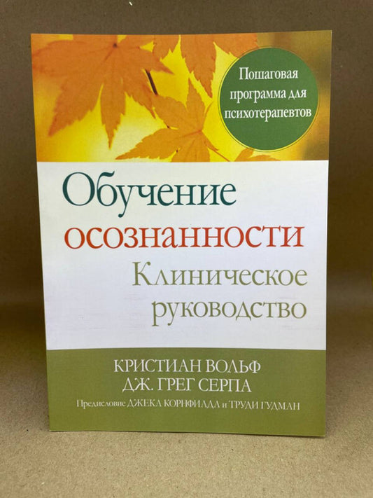 Mindfulness Training Clinical Guide - Обучение осознанности Клиническое руководство Christian Wolf - Кристиан Вольф Does not apply-2