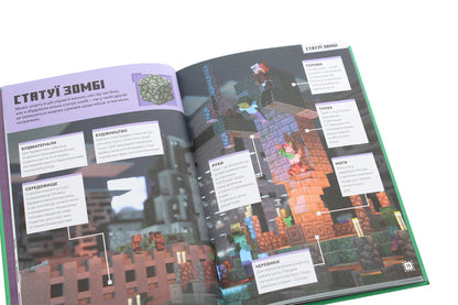 Minecraft. Let's build together! Zombie country / Minecraft. Будуймо разом! Країна зомбі Стефани Милтон 9786177688845-6