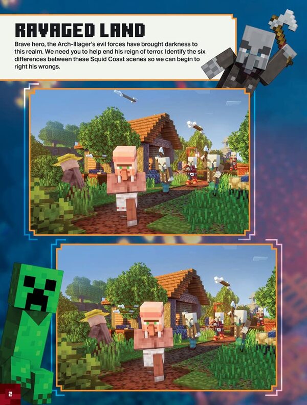 Minecraft Dungeons Sticker Book / Minecraft Dungeons Sticker Book  9781405299701-6