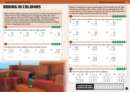 Minecraft Maths Ages 7-8: Official Workbook / Author not specified 9780008462765-2