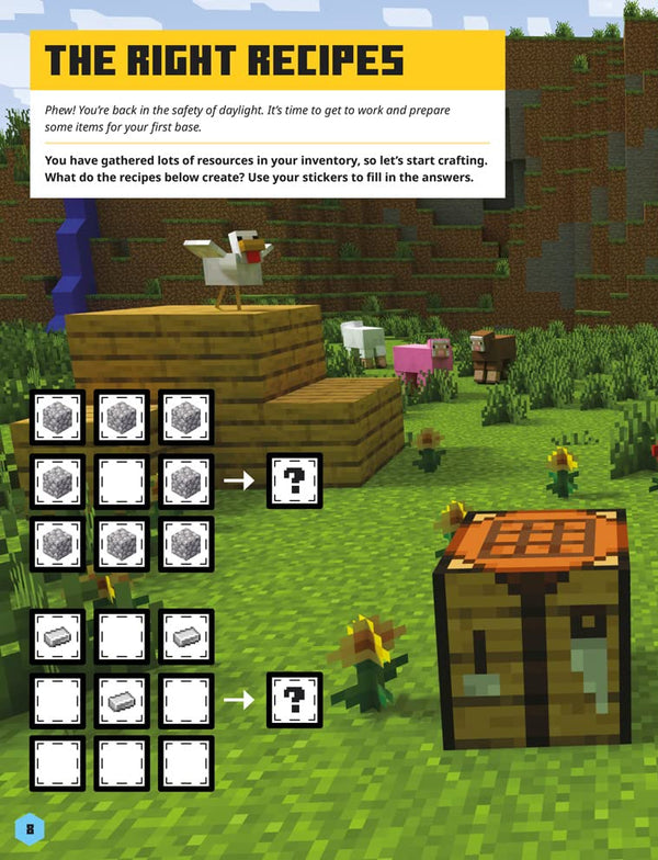 Minecraft Sticker Adventure: Mob Attacks! / Minecraft Sticker Adventure: Mob Attacks! Моджанг Аб 9780008533953-2