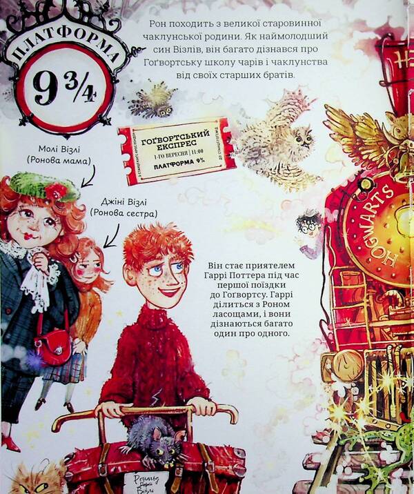 Mini-Potters: Ron Weasley / Міні-Поттери: Рон Візлі Джоан Роулинг 978-617-585-415-0-3