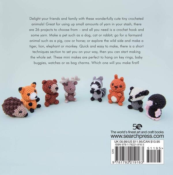 Mini Amigurumi Animals Sarah Abbondio / Сара Аббондио 9781782219163-2