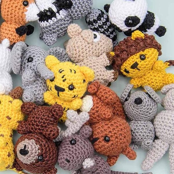 Mini Amigurumi Animals Sarah Abbondio / Сара Аббондио 9781782219163-4