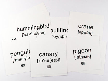 Mini Cards.Birds / Картки міні. Птахи / Author not specified 9789663338170-4