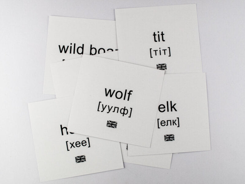 Mini Cards. Forest Residents / Картки міні. Лісові мешканці / Author not specified 4826176340049-4