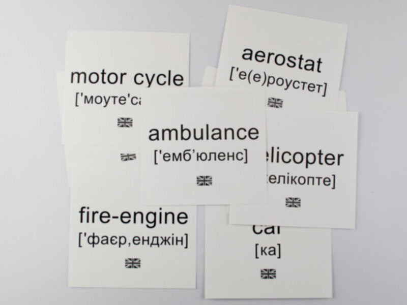 Mini Cards. Transport / Картки міні. Транспорт / Author not specified 4826176340070-4