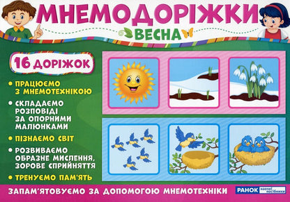 Mnemonic tracks. Spring / Мнемодоріжки. Весна  4823076143657-1