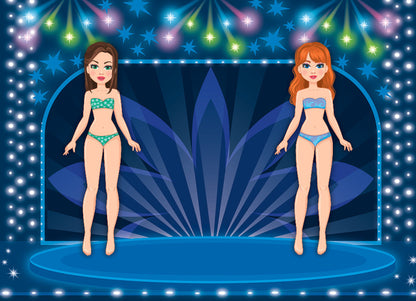 Model agency. Carnival (+ stickers) / Модельне агентство. Карнавал (+ наліпки)  978-617-544-130-5-3