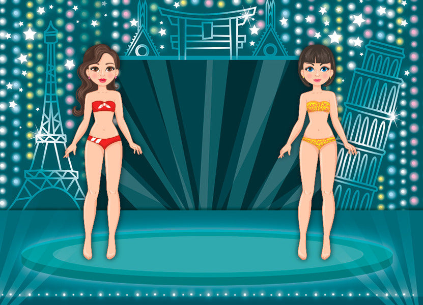 Model agency. Travel (+ stickers) / Модельне агентство. Подорож (+ наліпки)  978-617-544-131-2-2