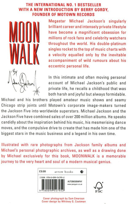 Moonwalk / Moonwalk Майкл Джексон 9780099547952-2