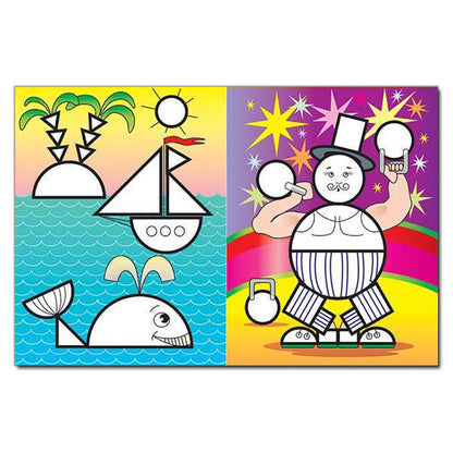 Mosaic for kids with stickers. Bulbino / Мозаїка для малюків з наліпками. Цибуліно  978-617-536-495-6-5