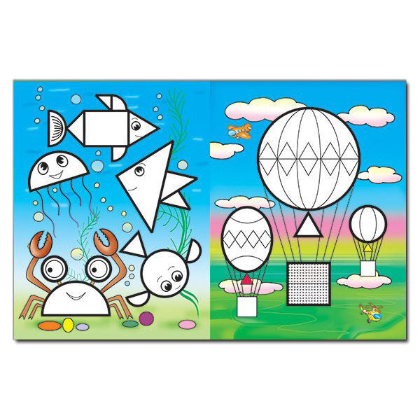 Mosaic for kids with stickers. Bunny / Мозаїка для малюків з наліпками. Зайчик  978-617-536-327-0-3