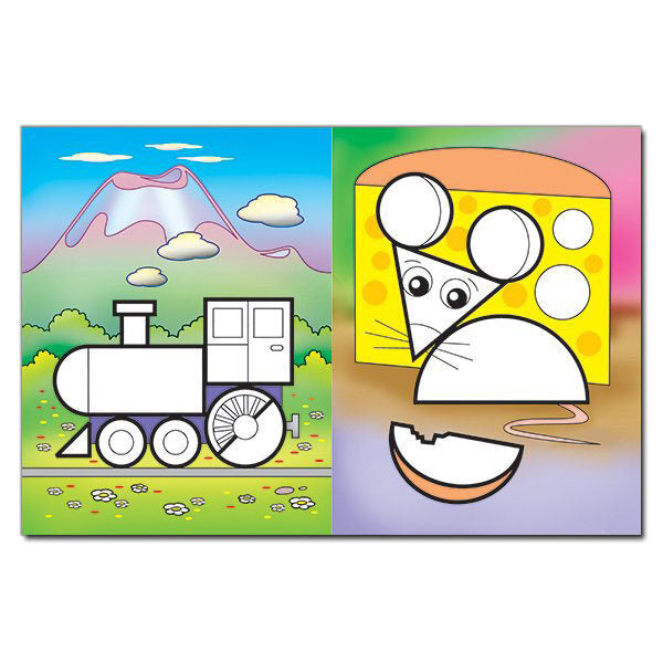 Mosaic for kids with stickers. Bunny / Мозаїка для малюків з наліпками. Зайчик  978-617-536-327-0-4