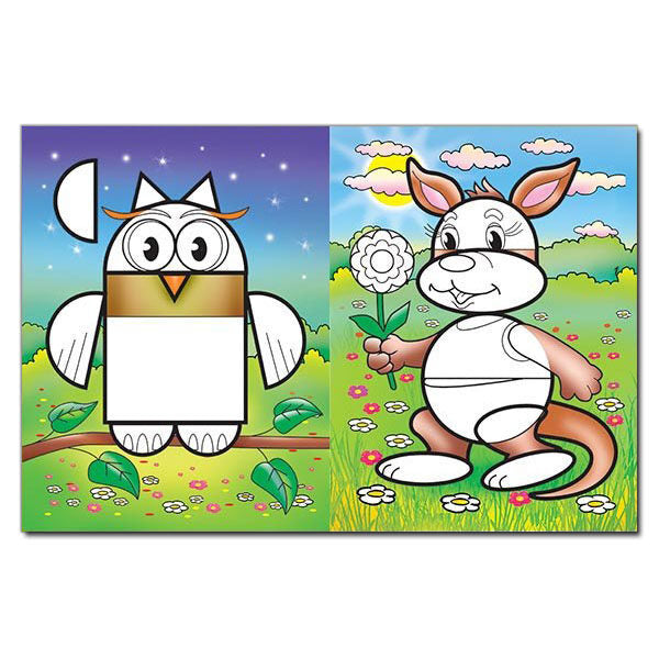 Mosaic for kids with stickers. Hedgehog / Мозаїка для малюків з наліпками. Їжачок  978-617-536-374-4-5