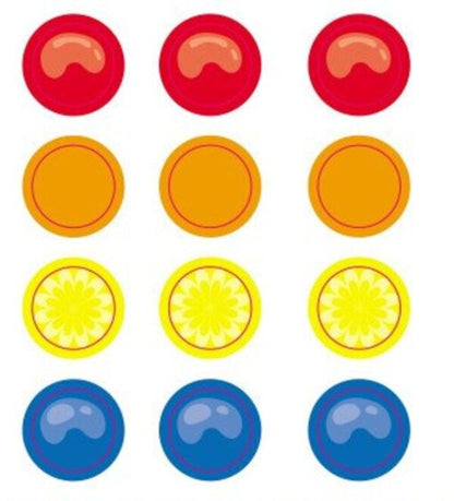 Mosaic of stickers. Circles 2+ / Мозаїка з наліпок. Кружечки. 2+ Ирина Викторова 9789667516000-6