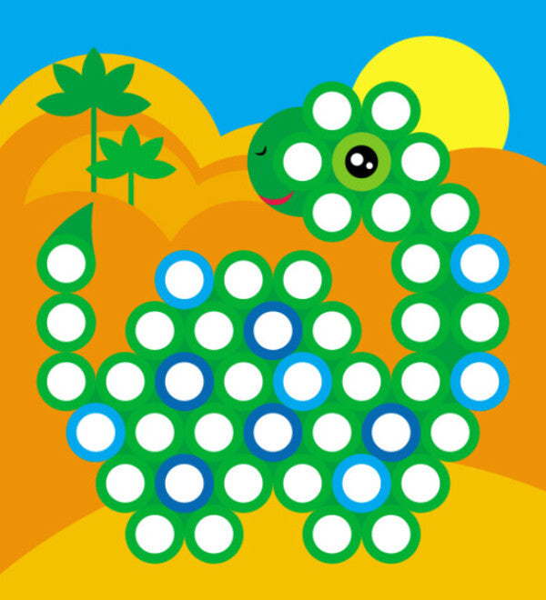 Mosaic of stickers. Glue the circles. 4+ / Мозаїка з наліпок. Клеїмо кружечки. 4+ Ирина Пушкар 9789667516062-4