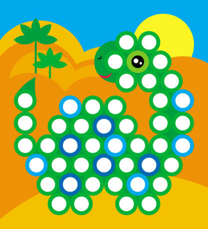 Mosaic of stickers. Glue the circles. 4+ / Мозаїка з наліпок. Клеїмо кружечки. 4+ Ирина Пушкар 9789667516062-4