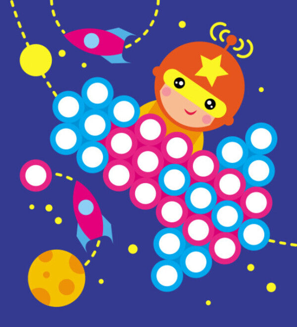 Mosaic of stickers. Glue the circles. 4+ / Мозаїка з наліпок. Клеїмо кружечки. 4+ Ирина Пушкар 9789667516062-5