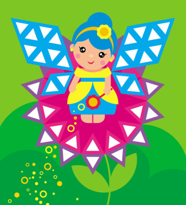Mosaic of stickers. Glue the triangles. 4+ / Мозаїка з наліпок. Клеїмо трикутники. 4+ Ирина Пушкар 9789667516086-4