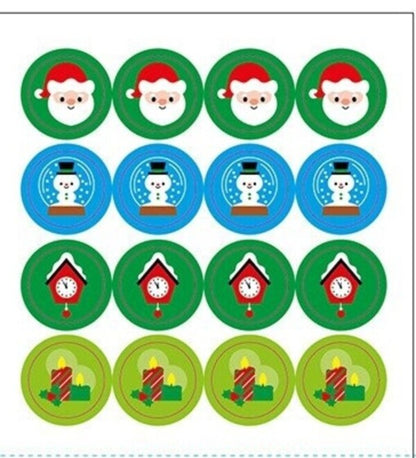Mosaic of stickers. Santa Size / Мозаїка з наліпок. Санта. Величина  9789667615956-6