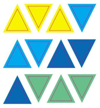 Mosaic of stickers. Triangles. 2+ / Мозаїка з наліпок. Трикутники. 2+ Ирина Викторова 9789667516024-6