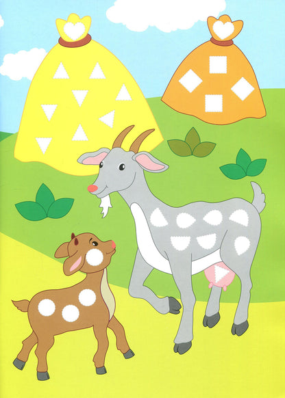 Mosaic pictures. Collecting the farm / Картинки з мозаїки. Збираю ферму Екатерина Смирнова 978-966-284-541-9-4