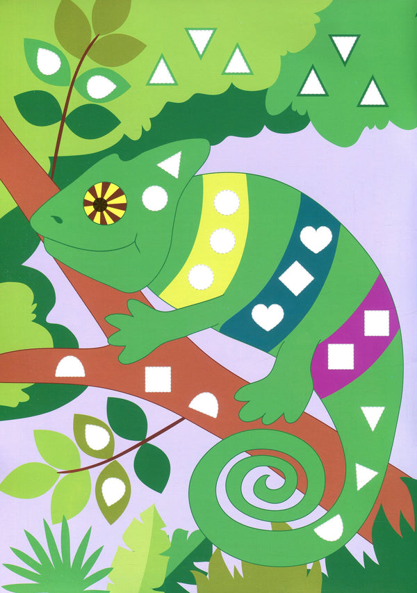 Mosaic pictures. I am collecting a zoo / Картинки з мозаїки. Збираю зоопарк Екатерина Смирнова 978-966-284-539-6-3