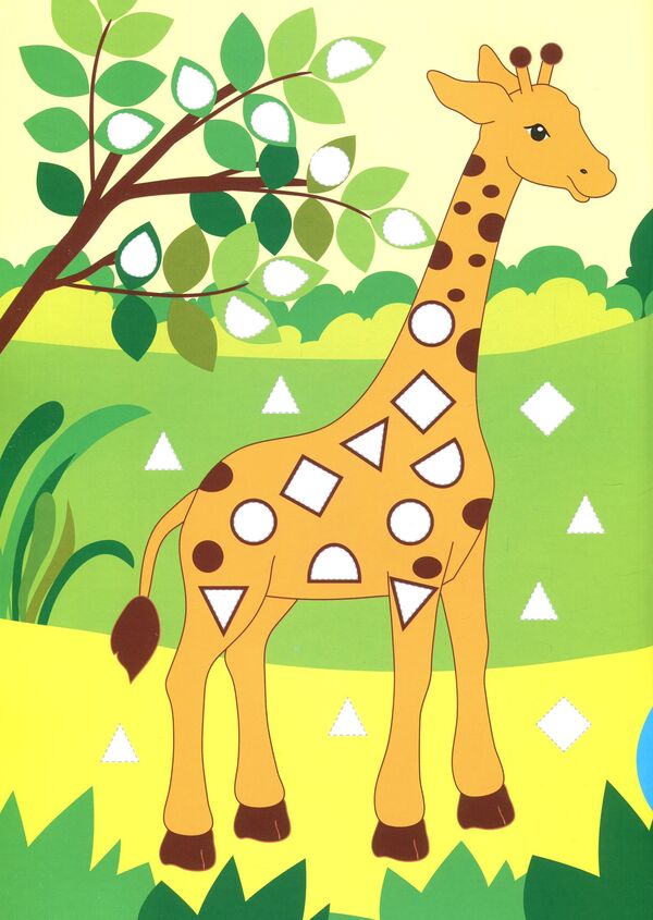 Mosaic pictures. I am collecting a zoo / Картинки з мозаїки. Збираю зоопарк Екатерина Смирнова 978-966-284-539-6-4