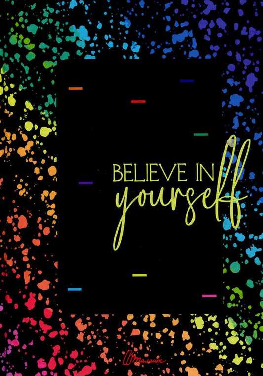 Motivational diary Believe in yourself / Мотиваційний щоденник Believe in yourself Наталья Шерстюк 978966989194507-1